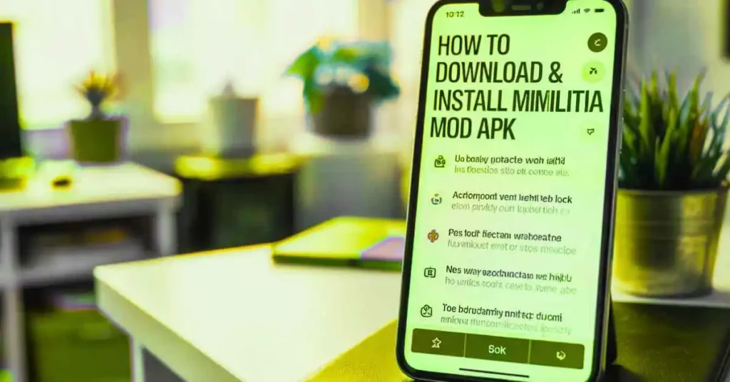 Mini Militia Mod Apk for ios
