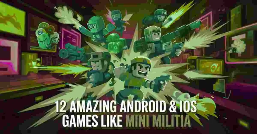 12 Amazing Android & iOS Games Like Mini Militia 