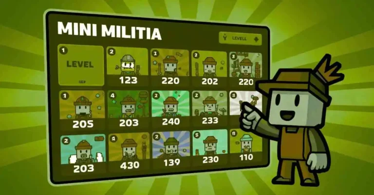 How Many Levels Are There in Mini Militia