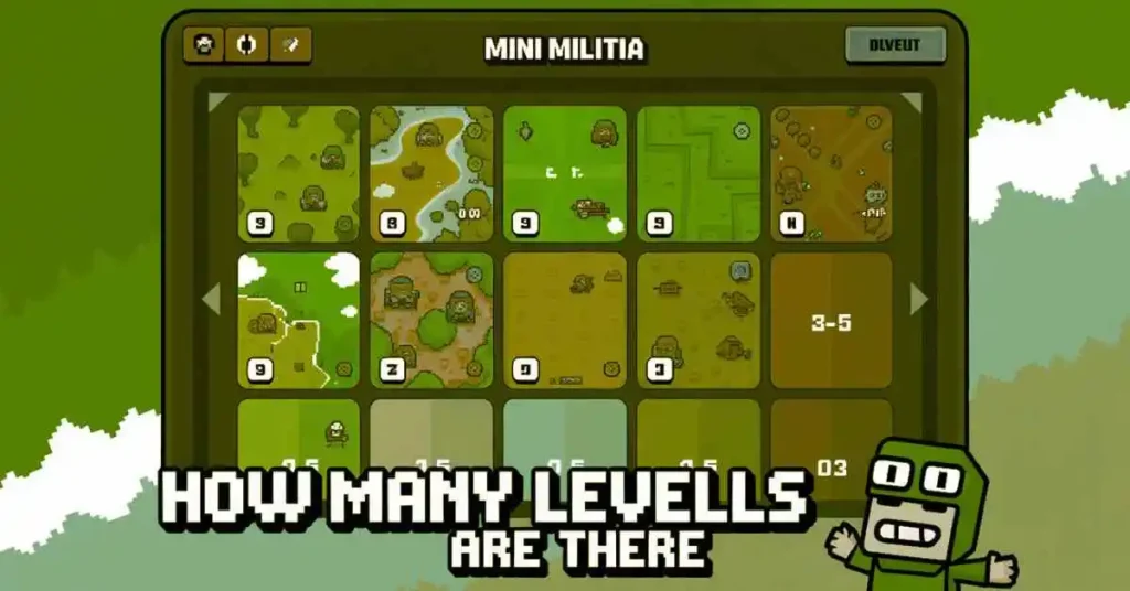How Many Levels Are There in Mini Militia