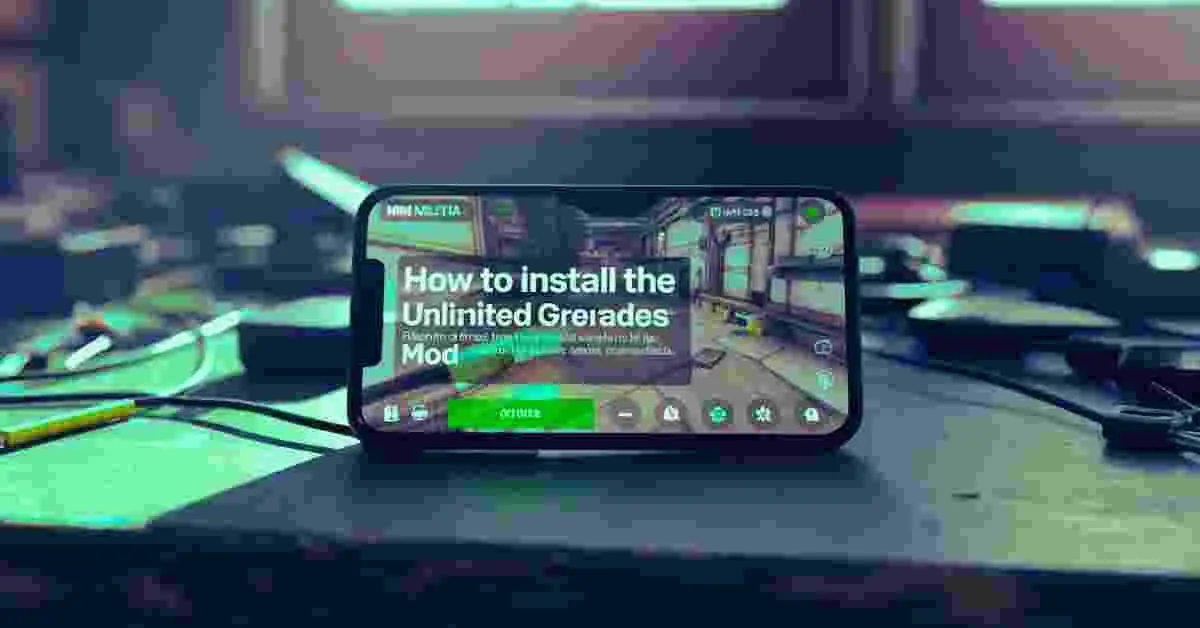 How to install the unlimited grenades mod for Mini Militia Android 