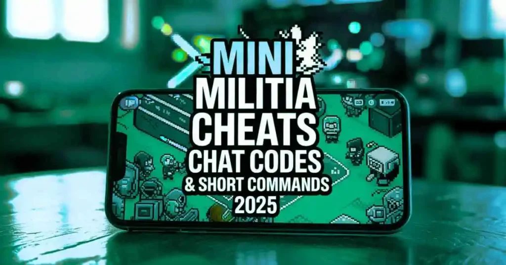 Mini Militia Cheats, Chat Codes & Short Commands 2025