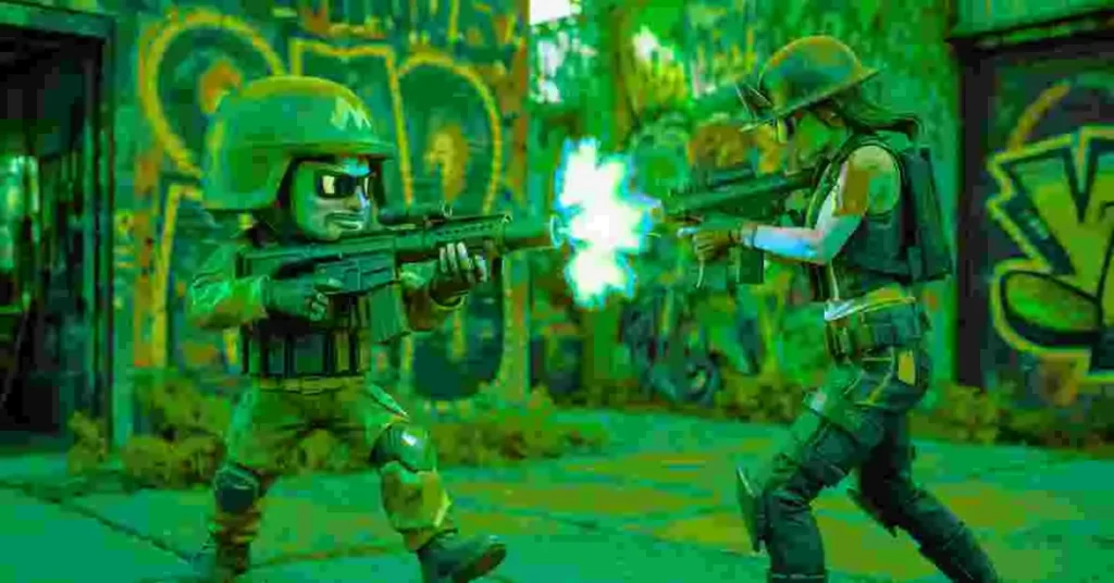 Mini Militia vs Free Fire