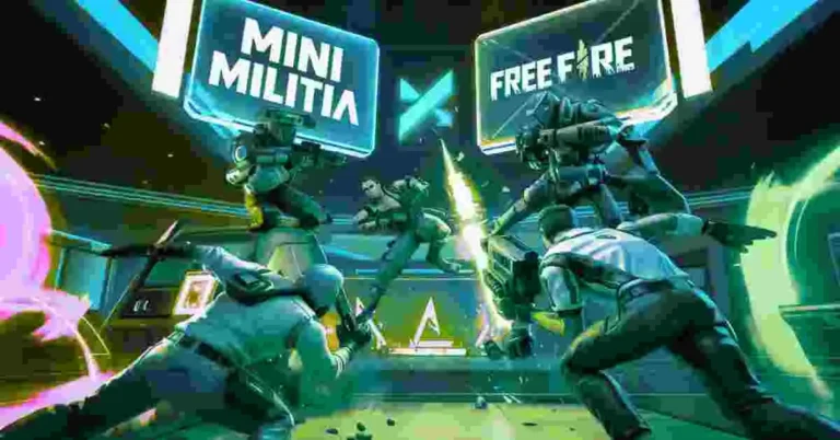 Mini Militia vs Free Fire