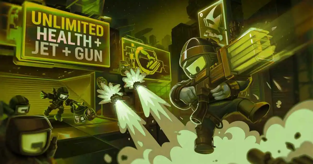 Download Mini Militia Unlimited Health +Jet+ Gun