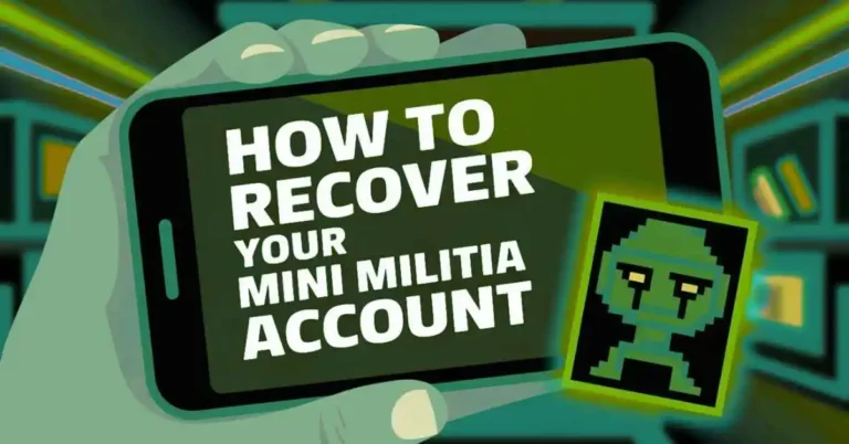How To Recover Your Mini Militia Account