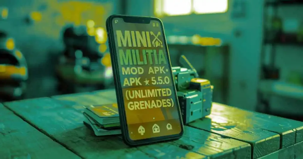 Mini Militia MOD APK 5.5.0 (Unlimited Grenades) - Ultimate Domination! Mini Militia MOD APK 5.5.0 (Unlimited Grenades)