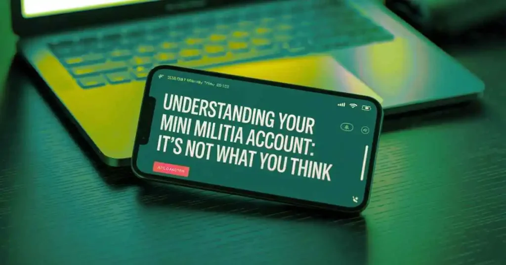 How To Recover Your Mini Militia Account