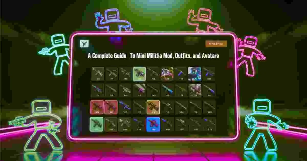 Mini-Militia-Mod-APK-Weapons-Outfits-and-Avatars