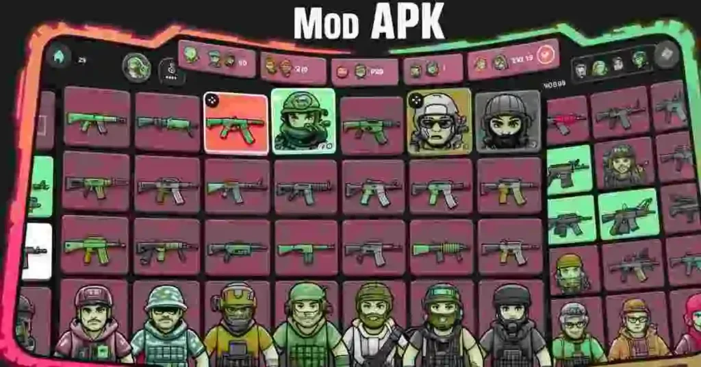 Unlock Everything A Complete Guide to Mini Militia Mod APK Weapons,Outfits, and Avatars 2025 Mini Militia Mod APK